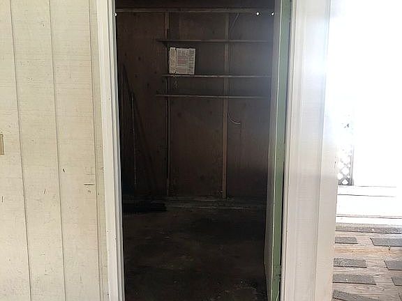 Entrance to storage