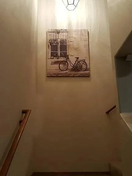 Stairs to second level