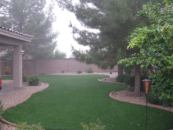 Rear Backyard-East Side