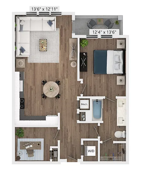 Floor plan Lantana