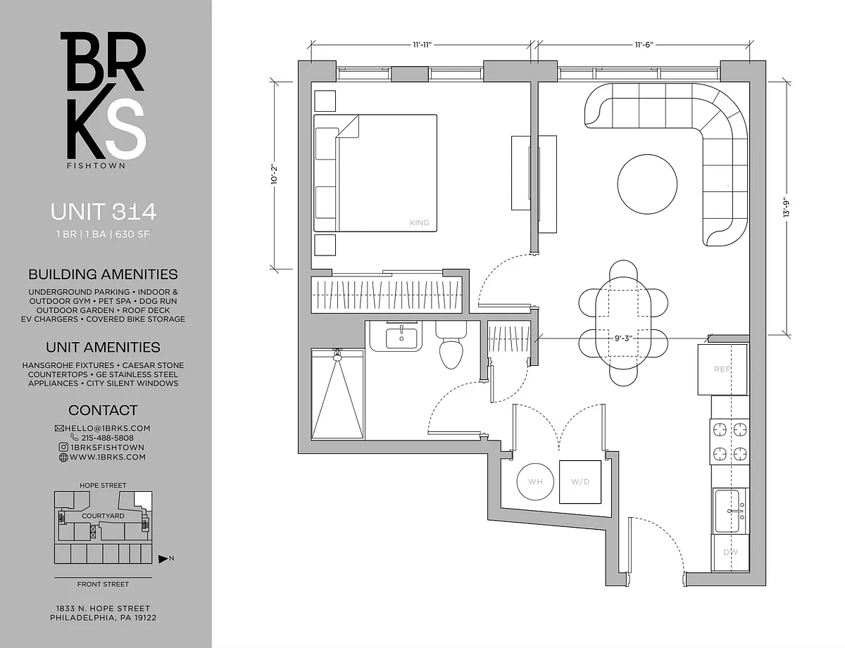 Floor plan 314