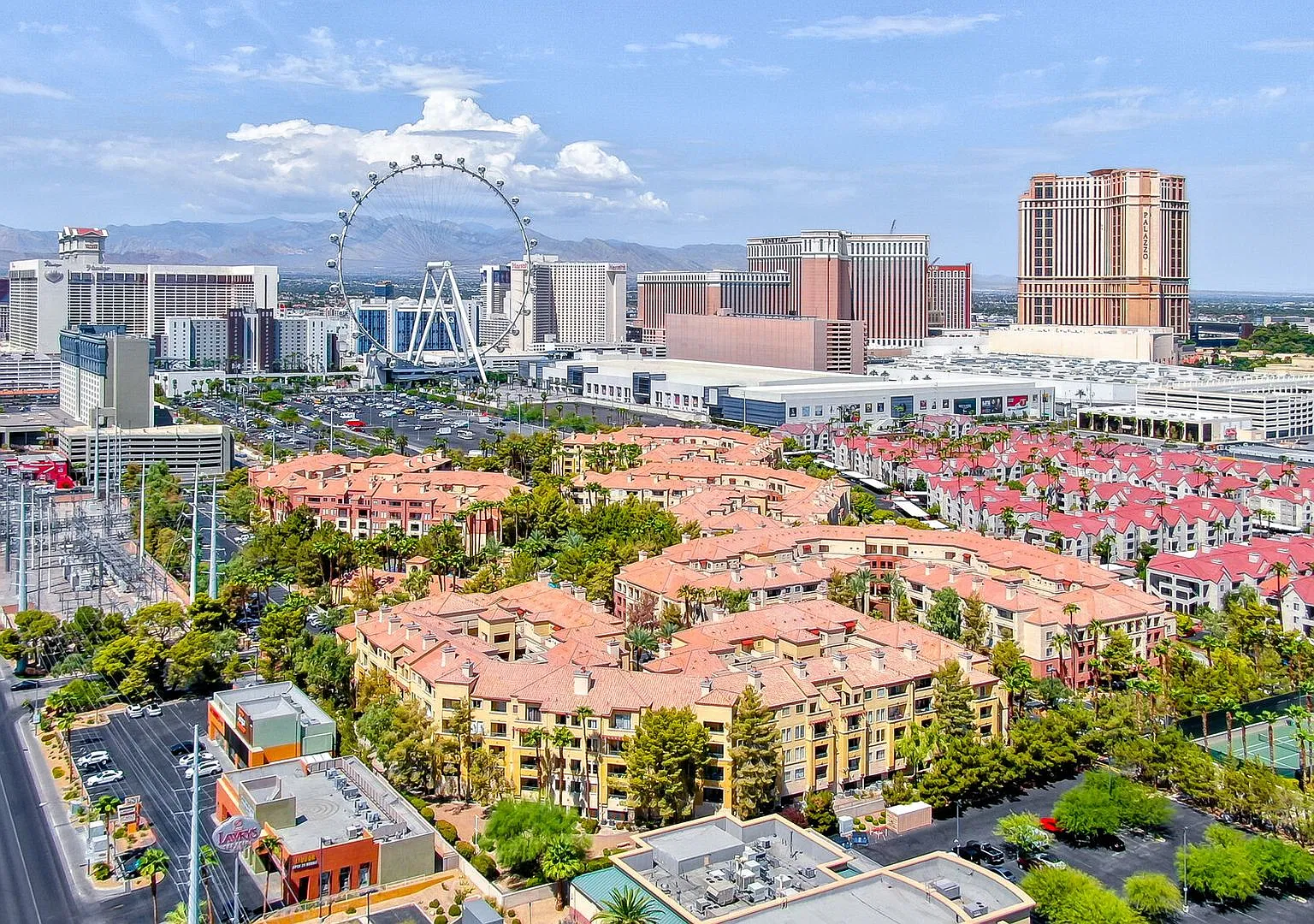Resort-Style Living Near the Las Vegas Strip | Unfurnished 2BR/2BA at The Meridian — Photo 1