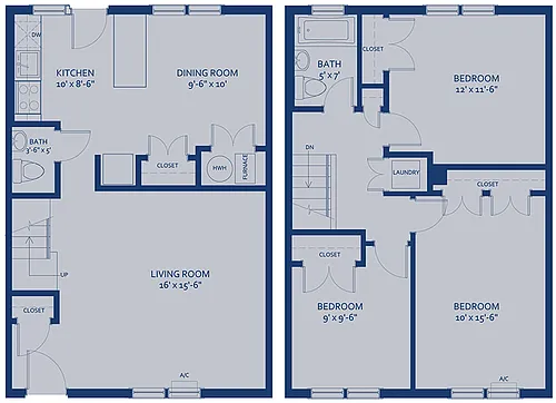 Floor plan 3 Bedroom