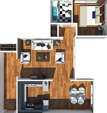 Stewart 1 Bedroom Stewart 1 Bedroom
