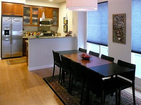 Dining and kitchen