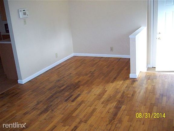 Dining area Living room front door