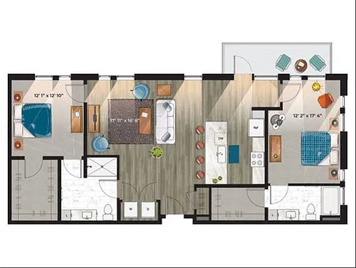 Floor plan C8