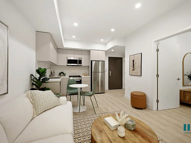 Living Room, Dining Area, and Kitchen