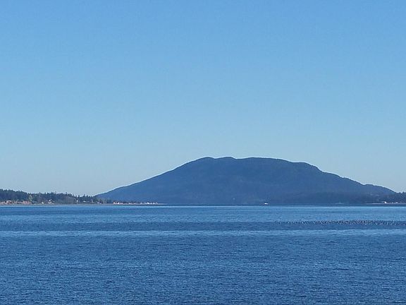 View of Lummi Island and Hale's Passage.