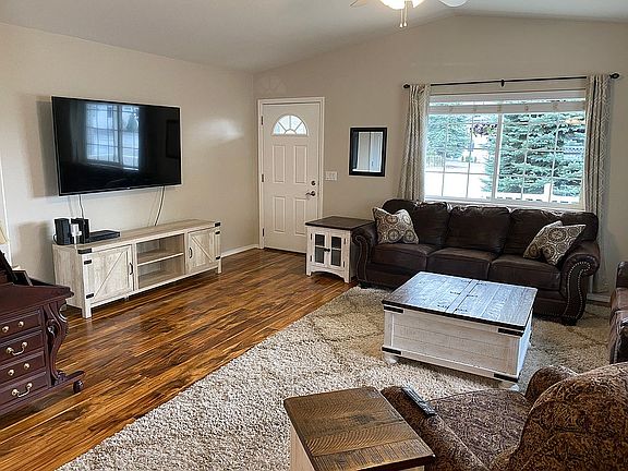 Living room from dining