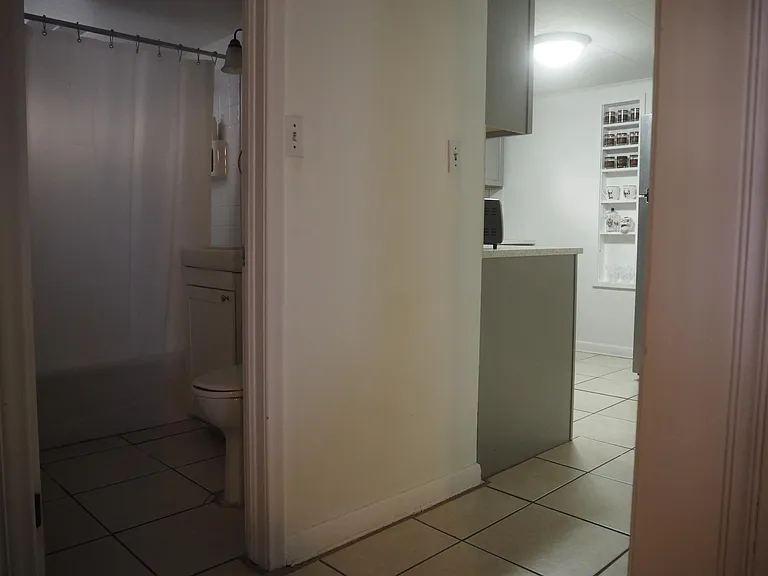 Bathroom and kitchen