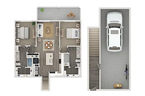 Floor plan B2