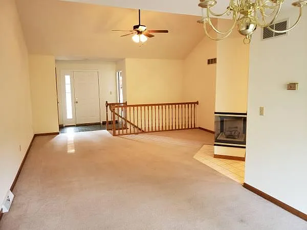 Family room from dining room