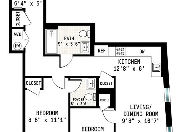 2nd image of 540 Graham Ave #402
