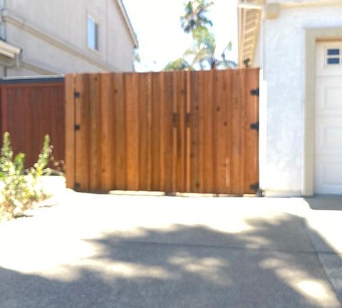 Possible side yard parking