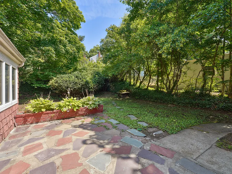 Backyard with patio