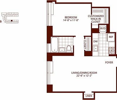 2nd image of 450 W 17th St APT 927