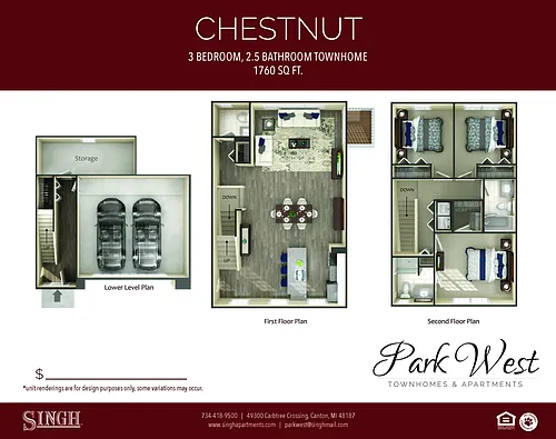 Floor plan Chestnut