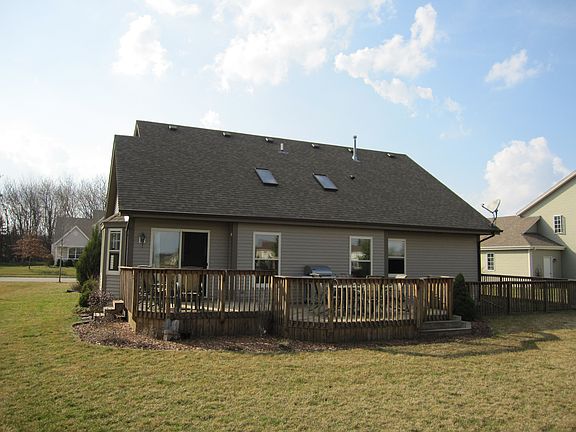 back of house, deck