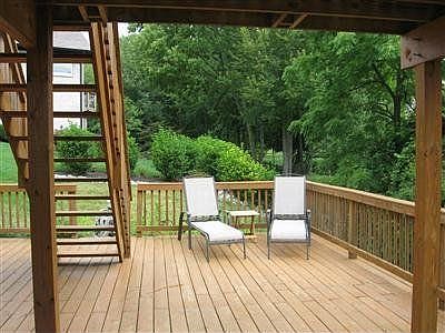 Deck in back