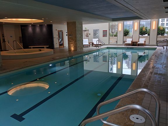 Indoor lap pool