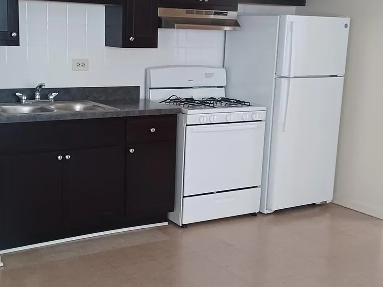 Kitchen with new cabinets
