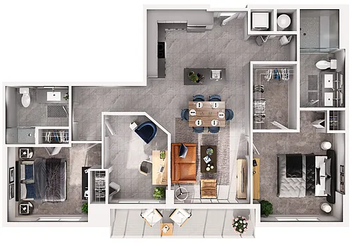 Floor plan C4