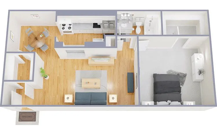Floor plan B