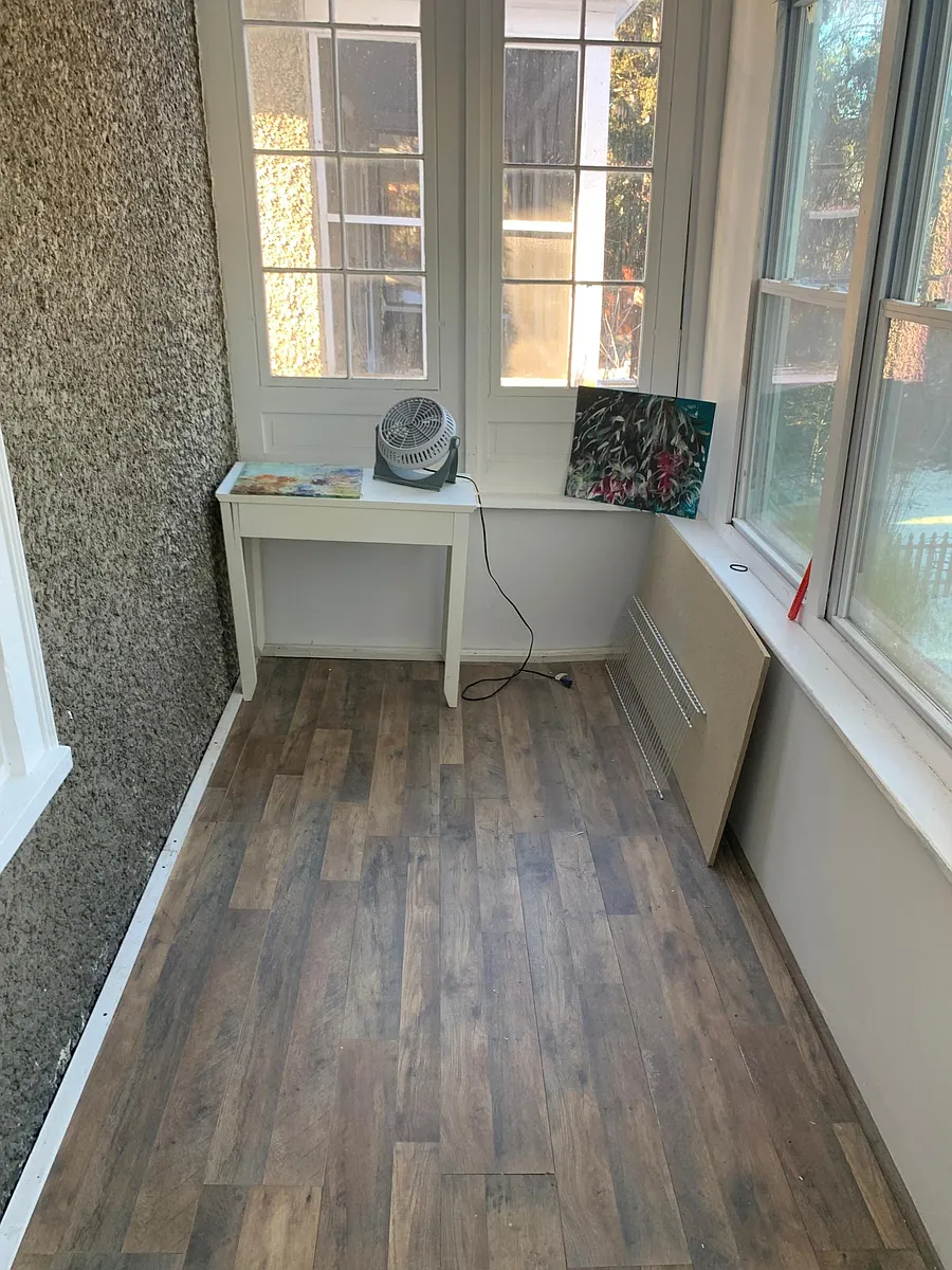 back porch off kitchen - 653 Morris St #2