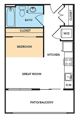 Floor plan EF