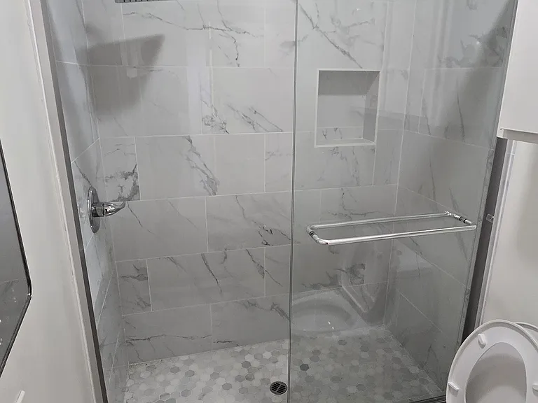 205 - new walk-in shower!