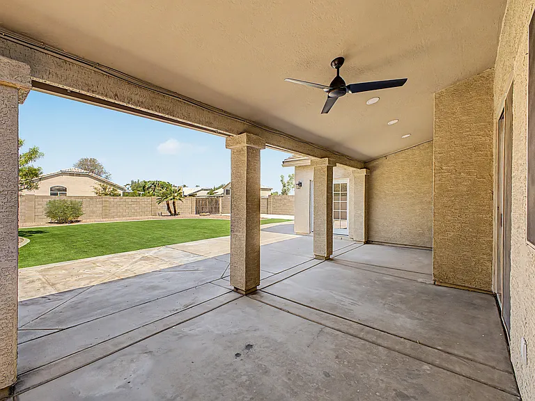 Large Covered Patio