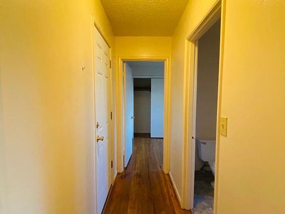 Original hardwood floors throughout the apartment