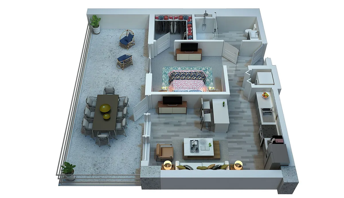 Floor plan Santana