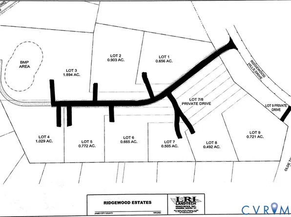 5329 Ridgewood Hills Dr Lot 9, Williamsburg, VA 23188