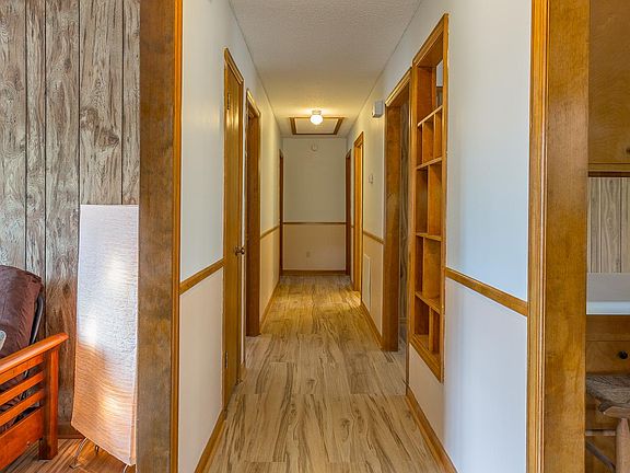 hallway upon entrance from porch