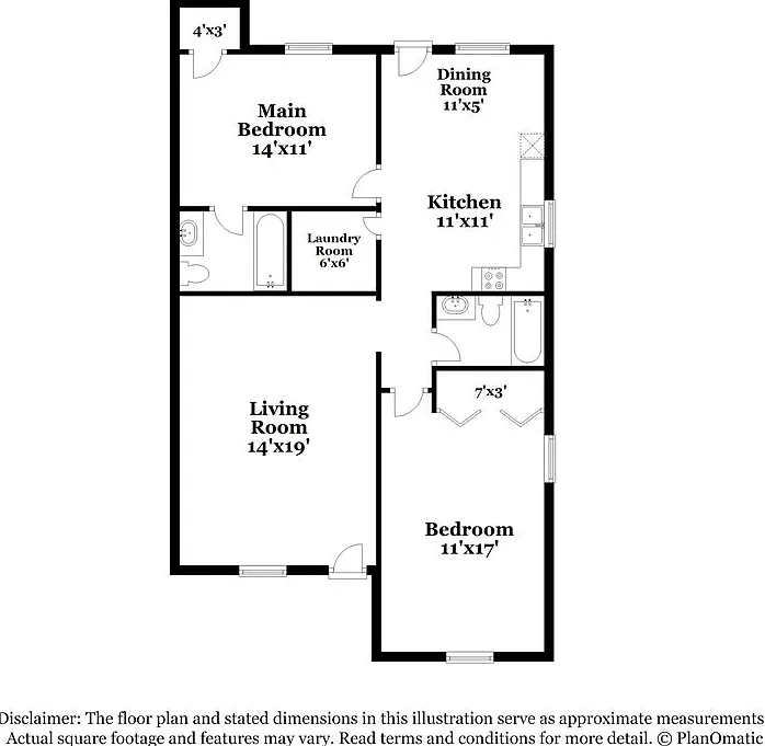 2 bed, 2.0 bath, 1064 sqft, $1,520 — Photo 2