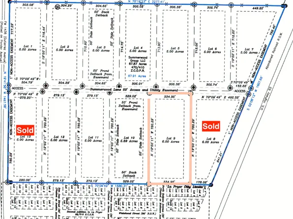 LOT 9 Summerwood Lane LOT 9, La Pryor, TX 78872