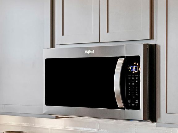 Stainless steel microwave