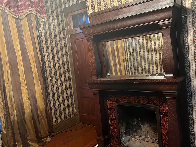 Living Area with fireplace