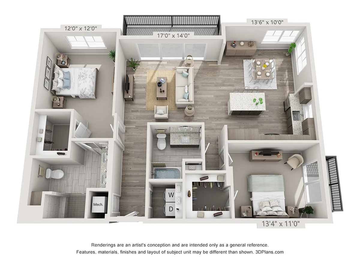Floor plan Symphony D