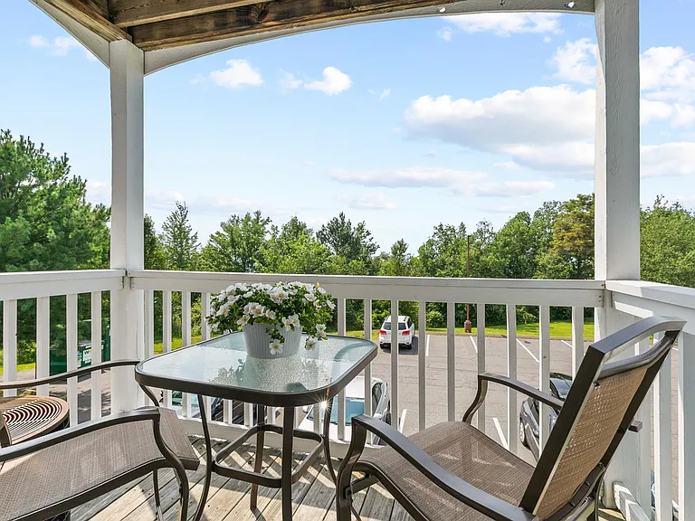 Each Apartment Features a Private Balcony or Patio