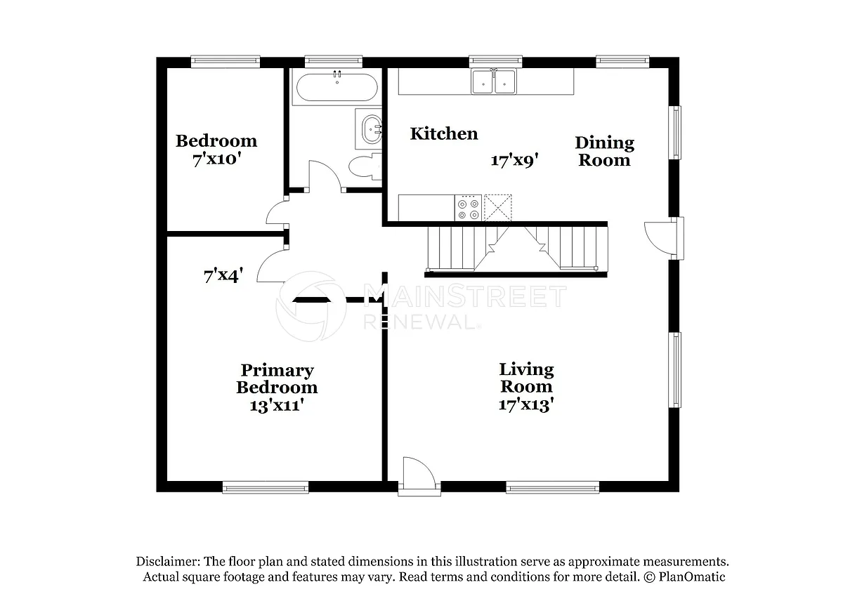 Floor Plan - 3510 Norwood St