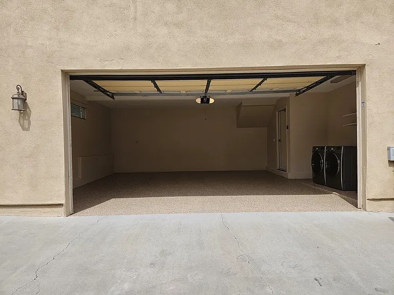 Newly Renovated 2-car Garage from Outside