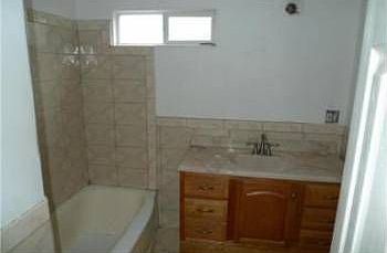 Lower bath, upper is upgrade