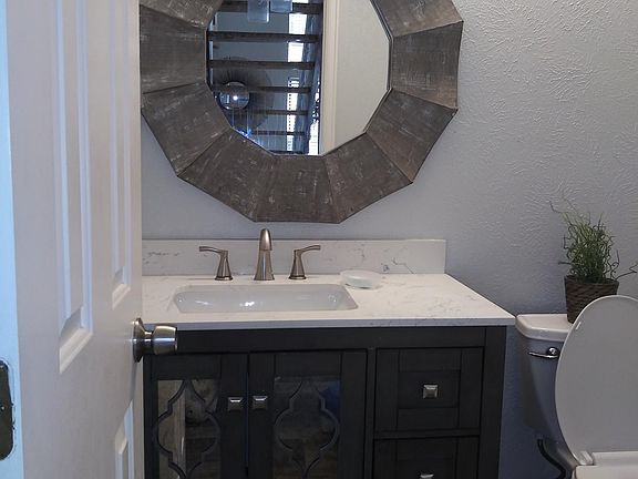 Powder bathroom on first floor