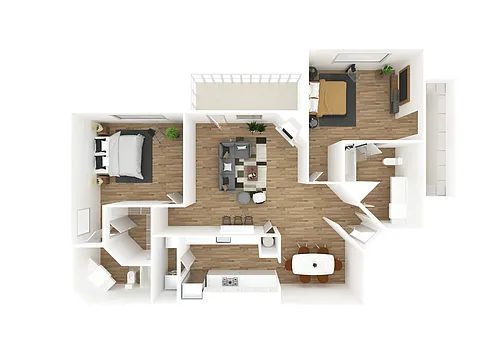 Floor plan Barcelona | Renovated