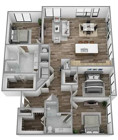 Floor plan M