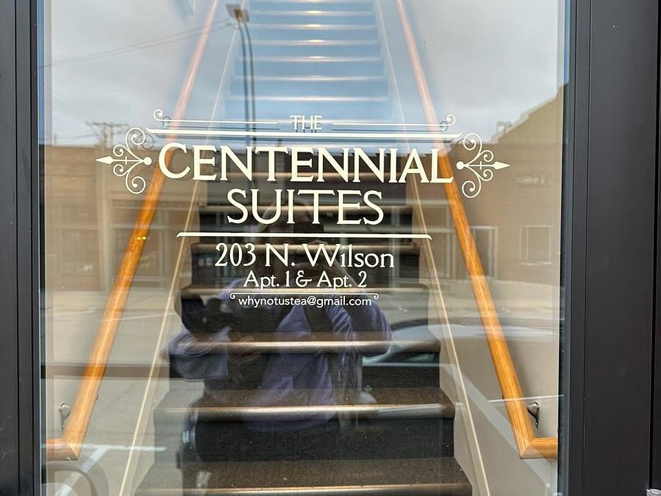 Secure, locked entrance