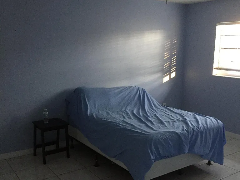 The master bedroom